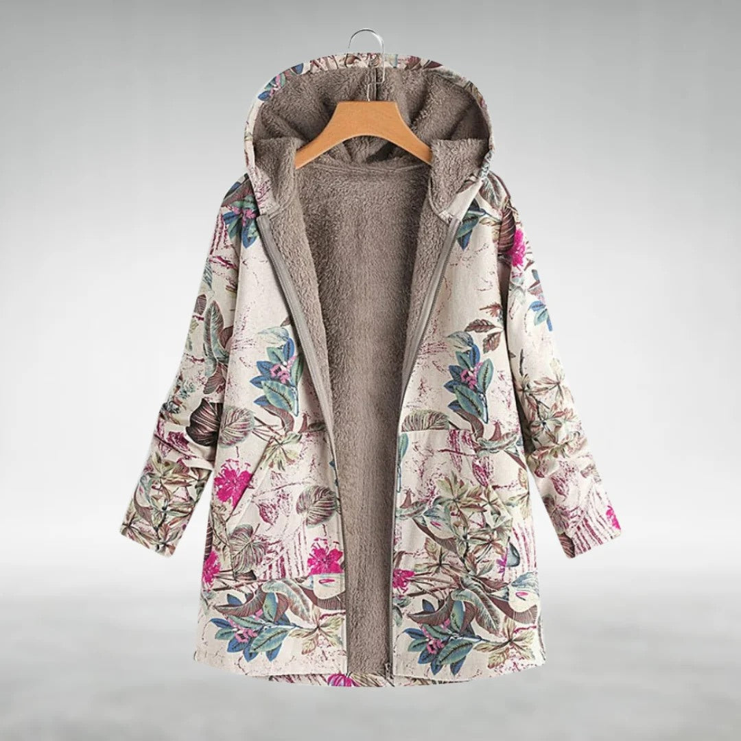 Melvaris | Jas met bloemenpatroon