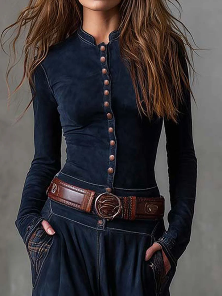 Livia | Elegante Maxijurk met Tailleband