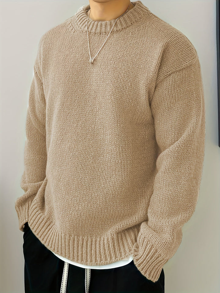 Dante | Herensweater met Ronde Hals