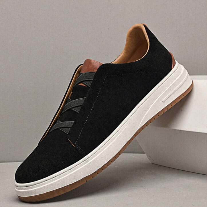 Sebastien | Verfijnde Suède Sneaker
