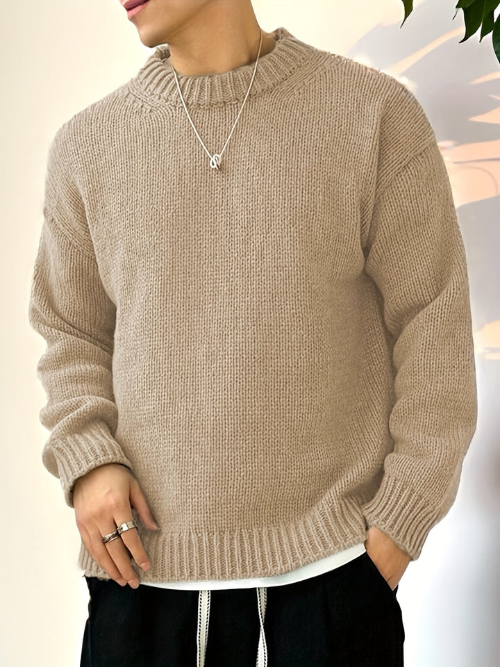 Dante | Herensweater met Ronde Hals
