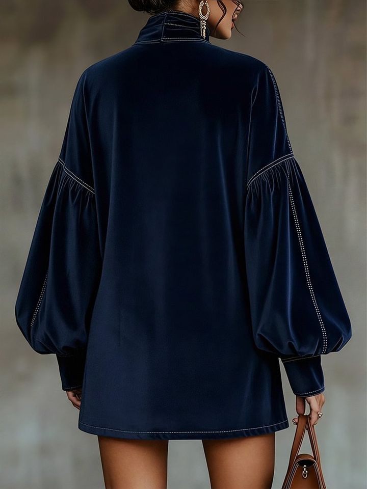 Agata | Elegante Jurk met Strikdetail