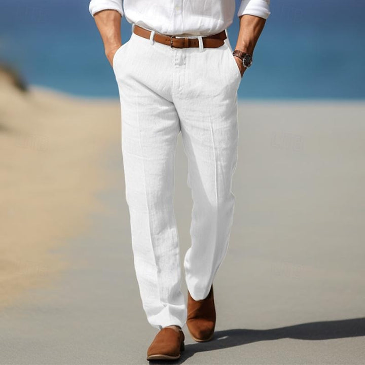 Luc | Heren Linnen Broek