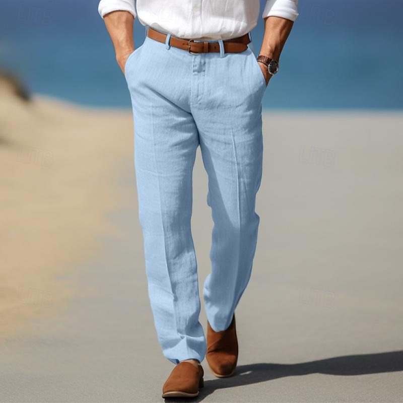 Luc | Heren Linnen Broek