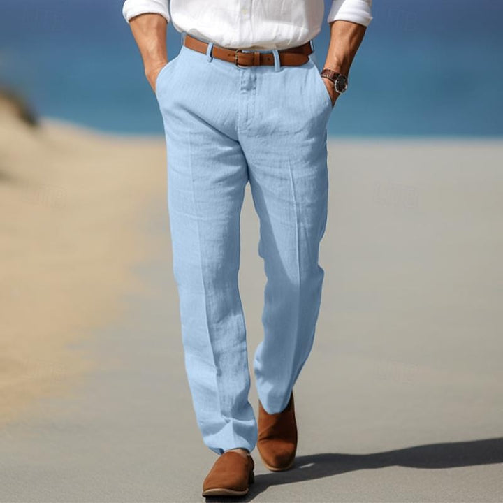 Luc | Heren Linnen Broek