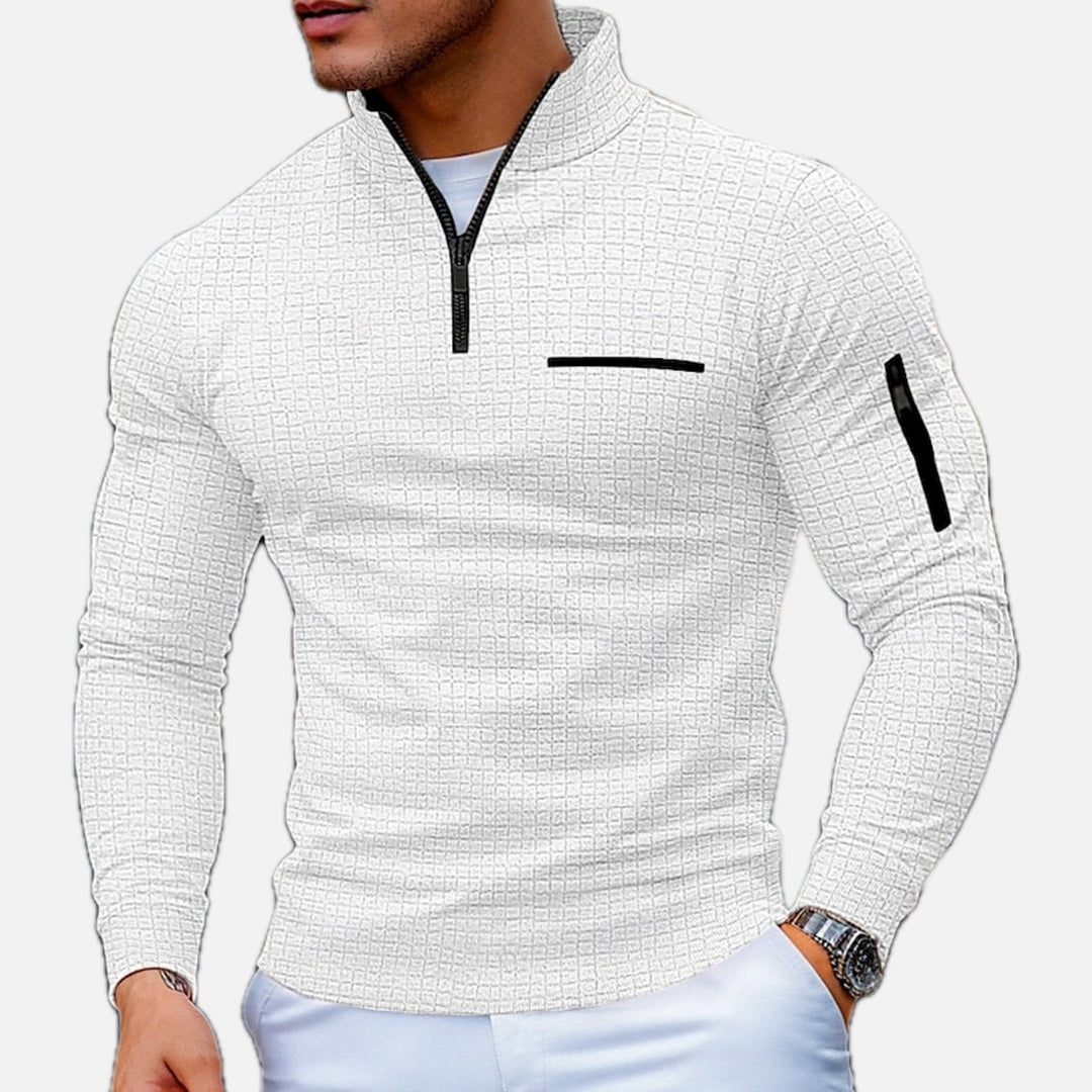 Tijmen | Gestructureerde Heren Sweater