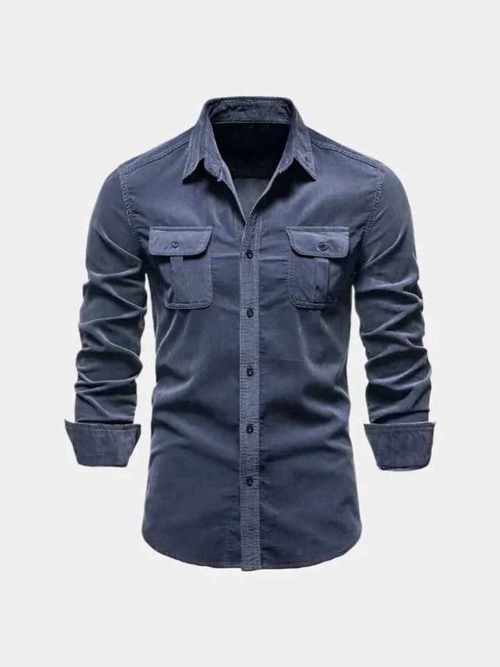 Matthijs | Casual Corduroy Overhemd
