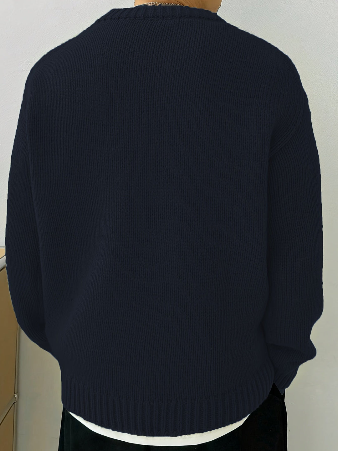 Dante | Herensweater met Ronde Hals