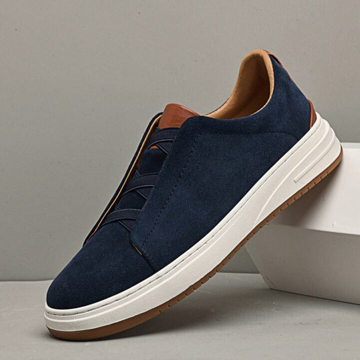 Sebastien | Verfijnde Suède Sneaker
