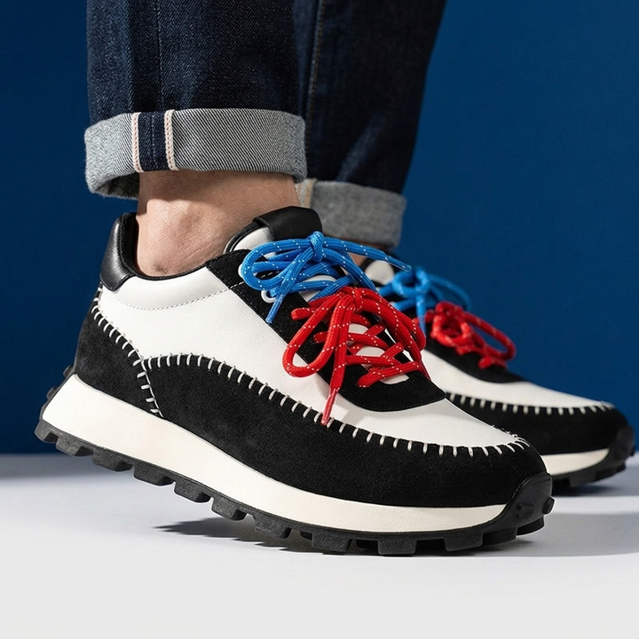 Leonardo | Retro herensneakers