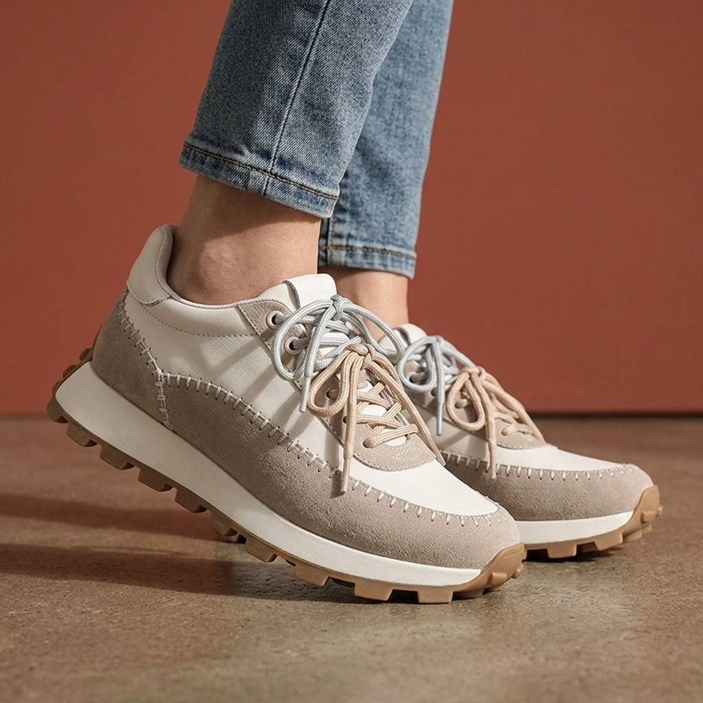 Leonardo | Retro herensneakers