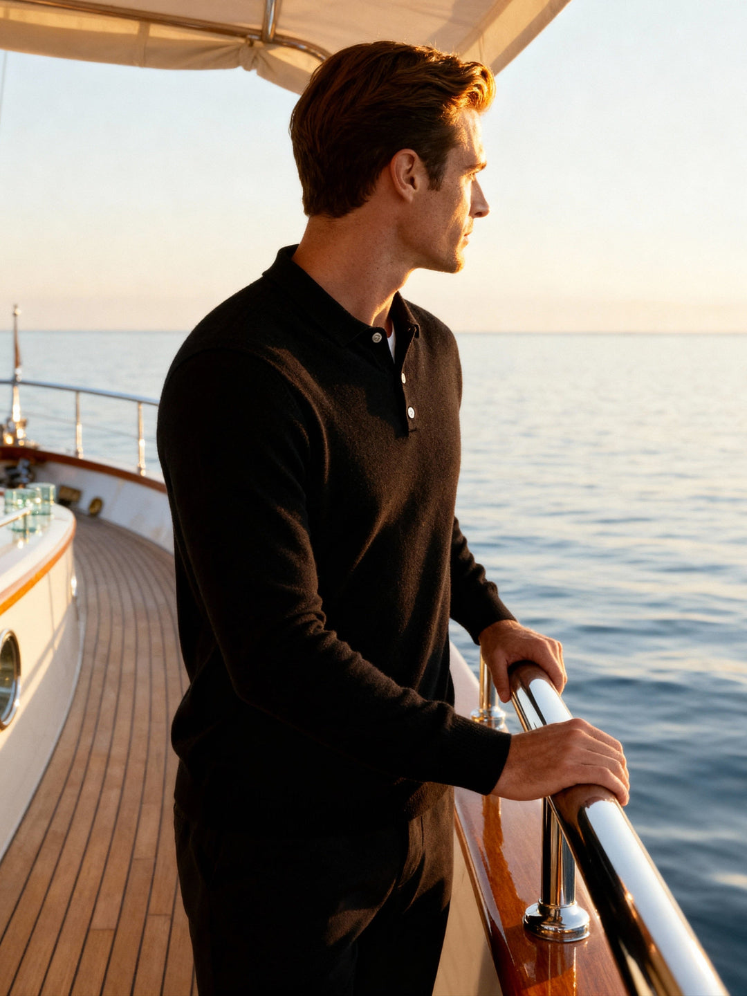 Floris | Premium Gebreide Polo