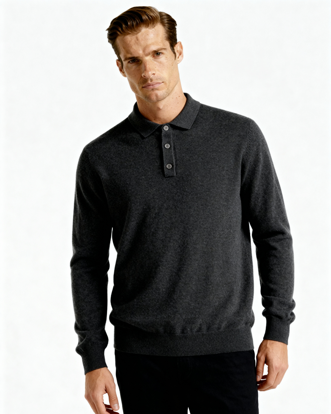 Floris | Premium Gebreide Polo