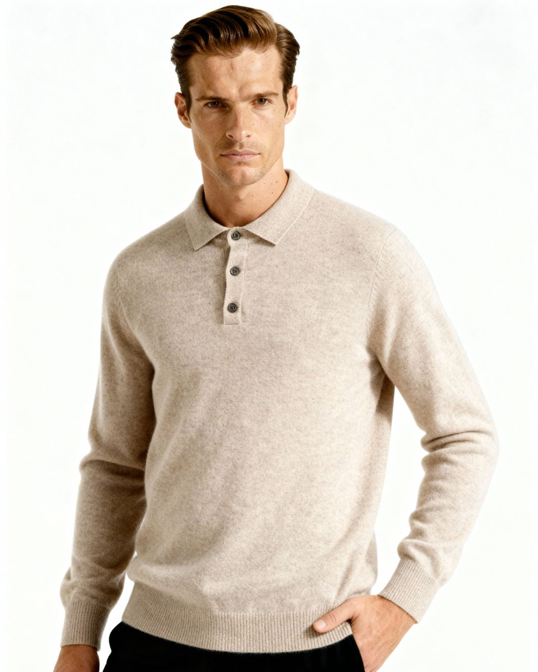 Floris | Premium Gebreide Polo