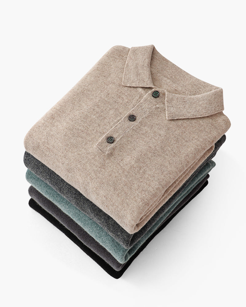 Floris | Premium Gebreide Polo