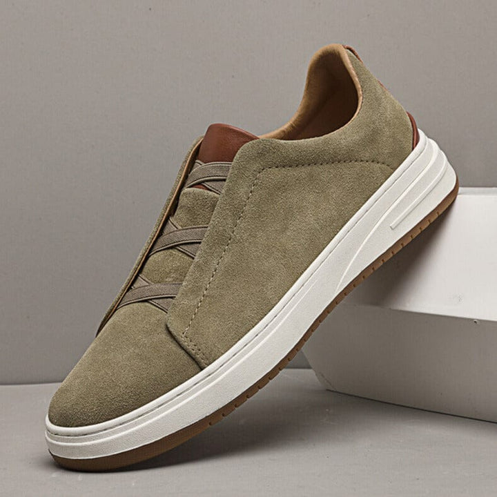 Sebastien | Verfijnde Suède Sneaker