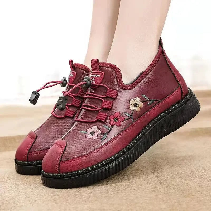 Inés | Comfortabele Pantoffels met Elastische Veters