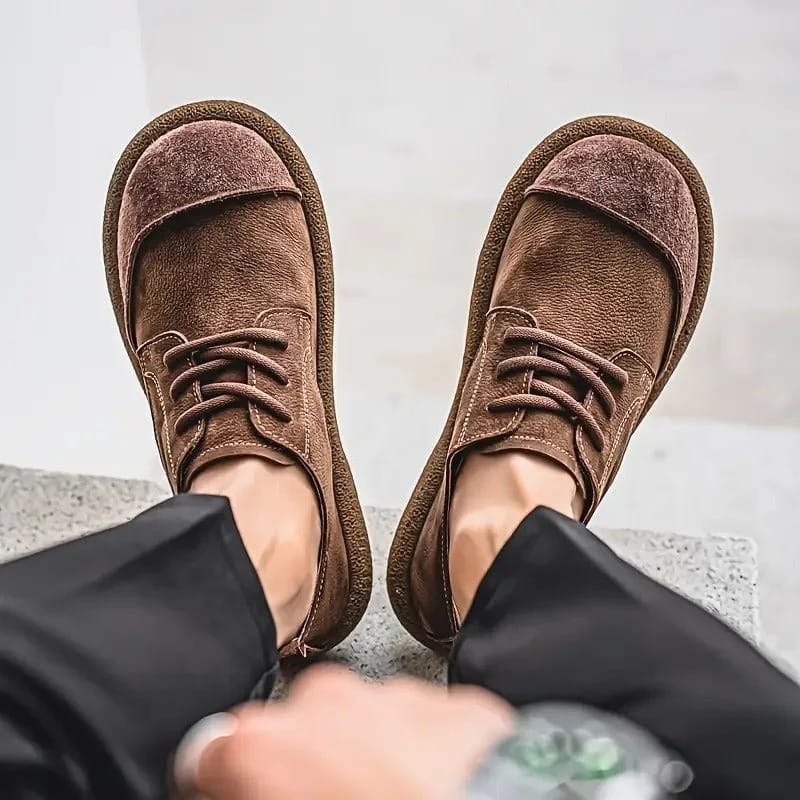 Marcel | Comfortabele Suede Herenschoenen