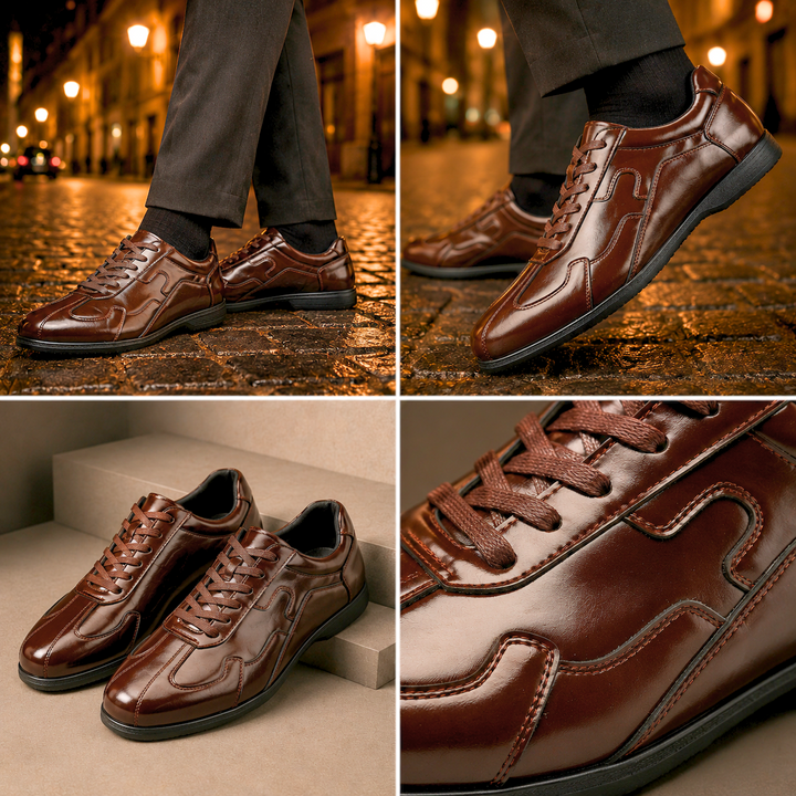 Hendrik | Leren sneakers voor mannen