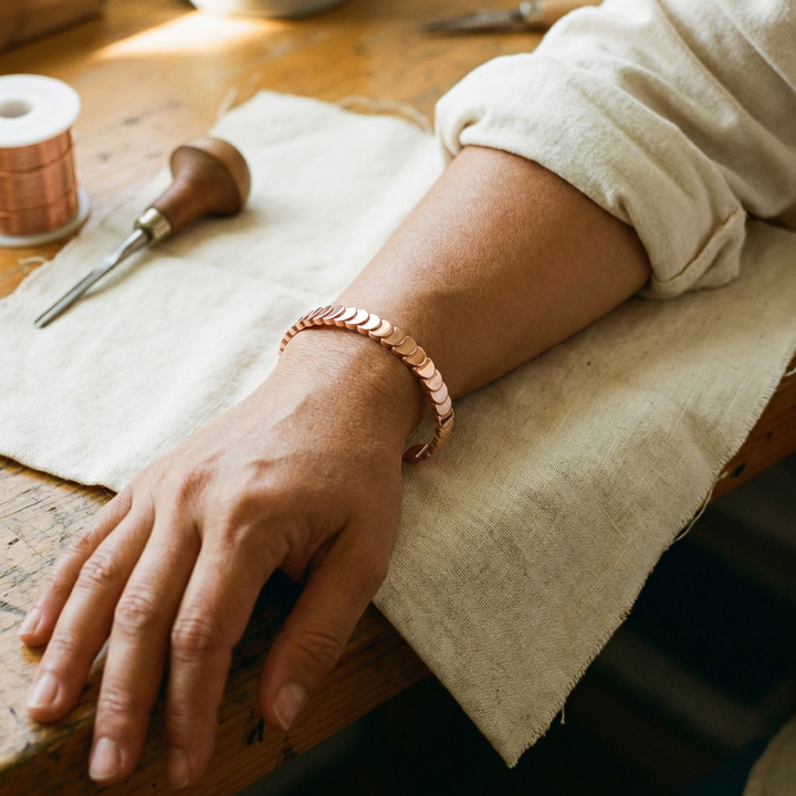 Shingle Koperen Armband