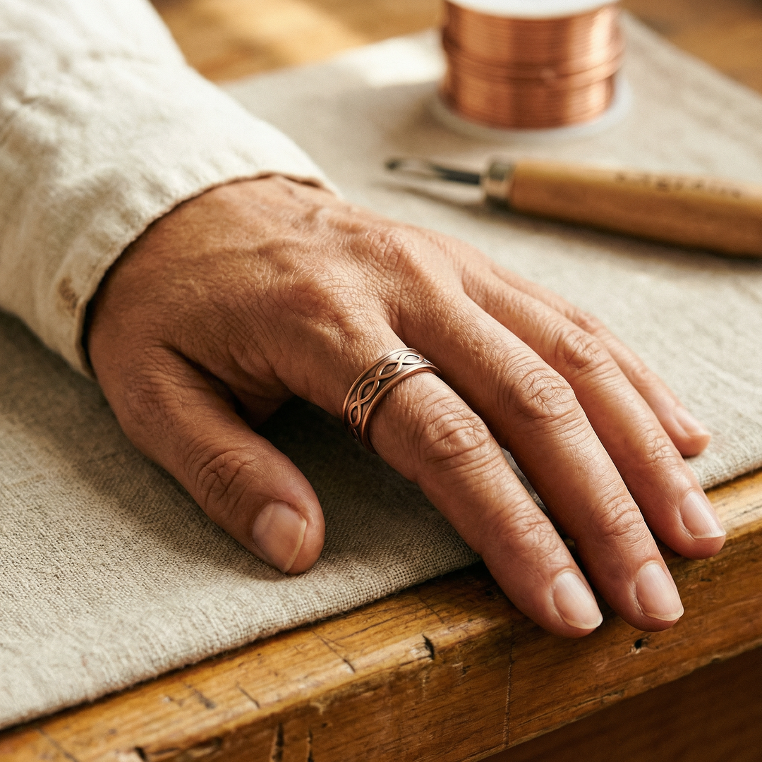 Vesica Koperen Ring