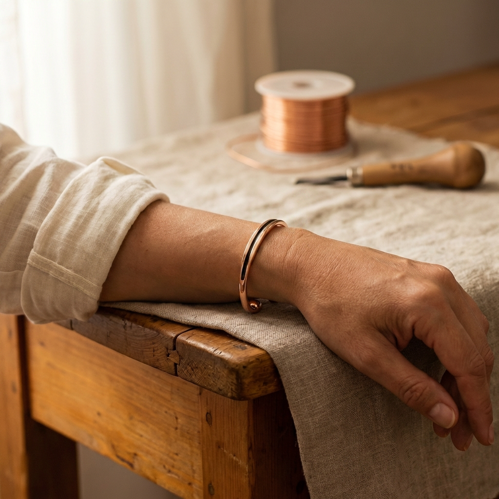 Spine Koperen Armband