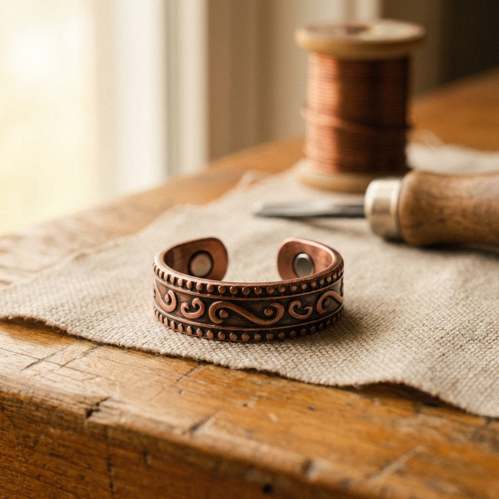 Tendril Koperen Ring