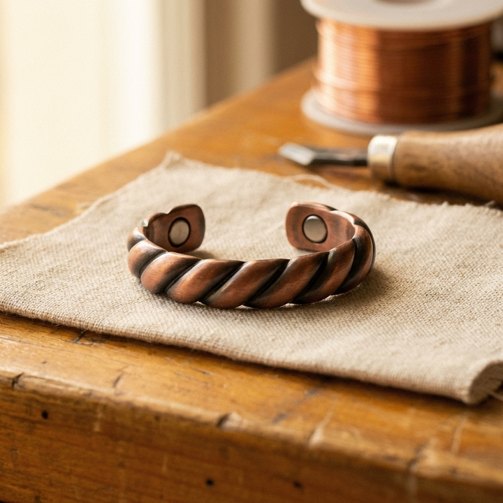 Koperen Ring met Koppel