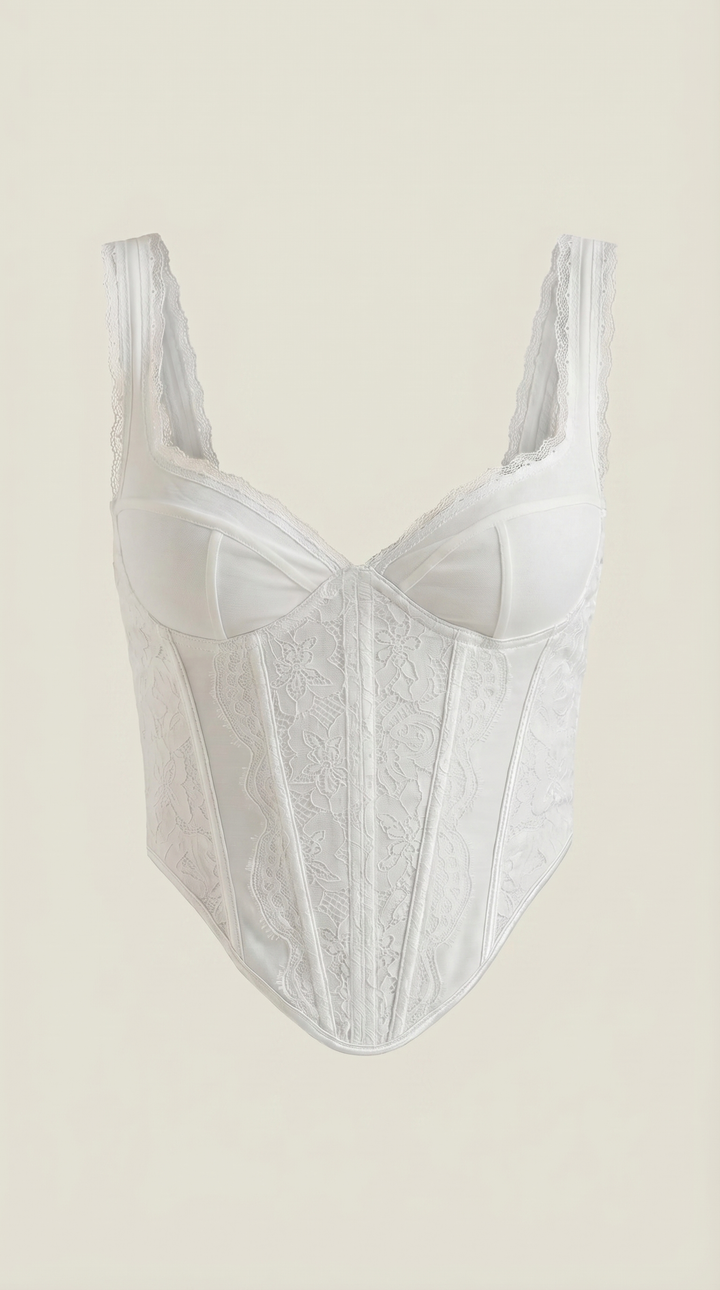 Luxueuze Freya Top met Kantdetails