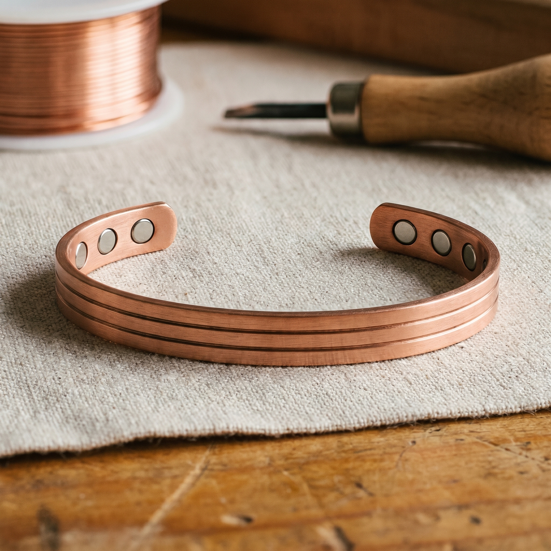 Furrow Koperen Armband