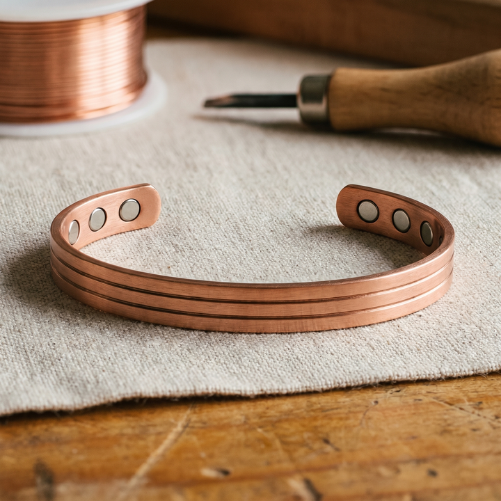 Furrow Koperen Armband
