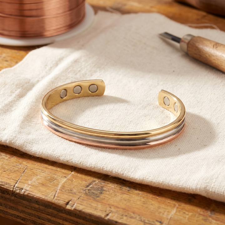 Naadloze Koperen Armband