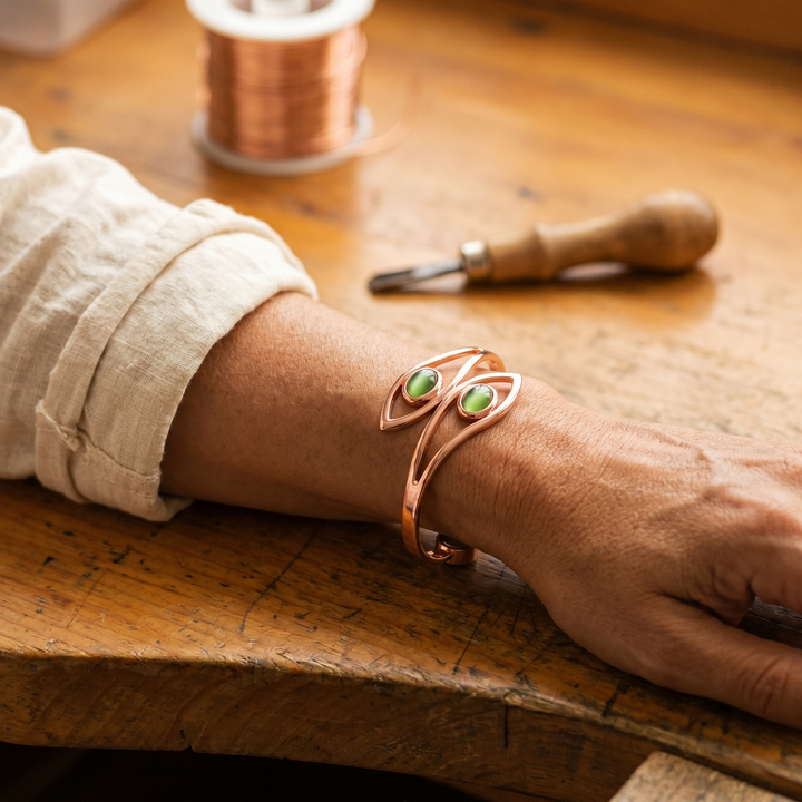 Frond Koperen Armband