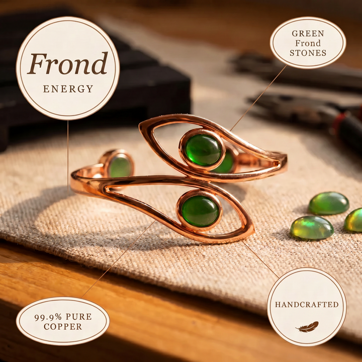 Frond Koperen Armband