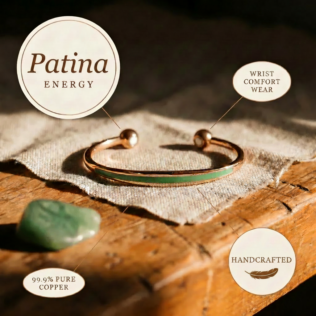 Patina Koperen Armband