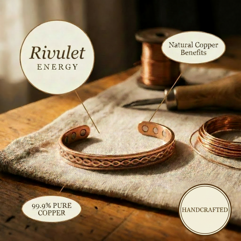 Rivulet Koperarmband