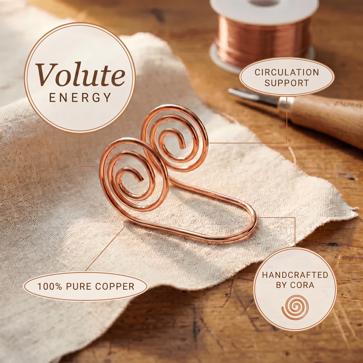 Volute Koperen Hand Spirale