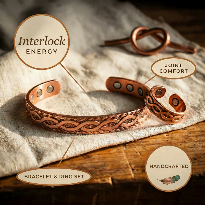 Interlock Koperen Set