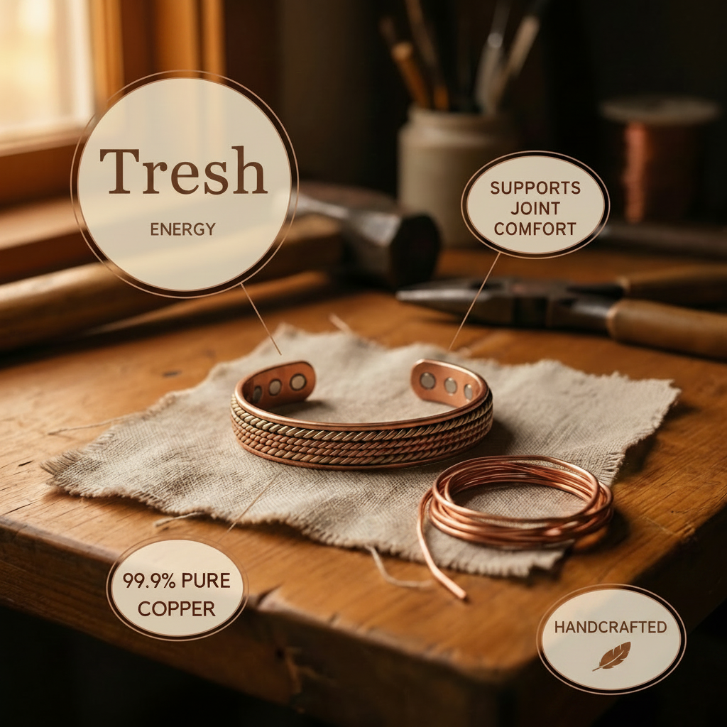 Tresh Koperen Set