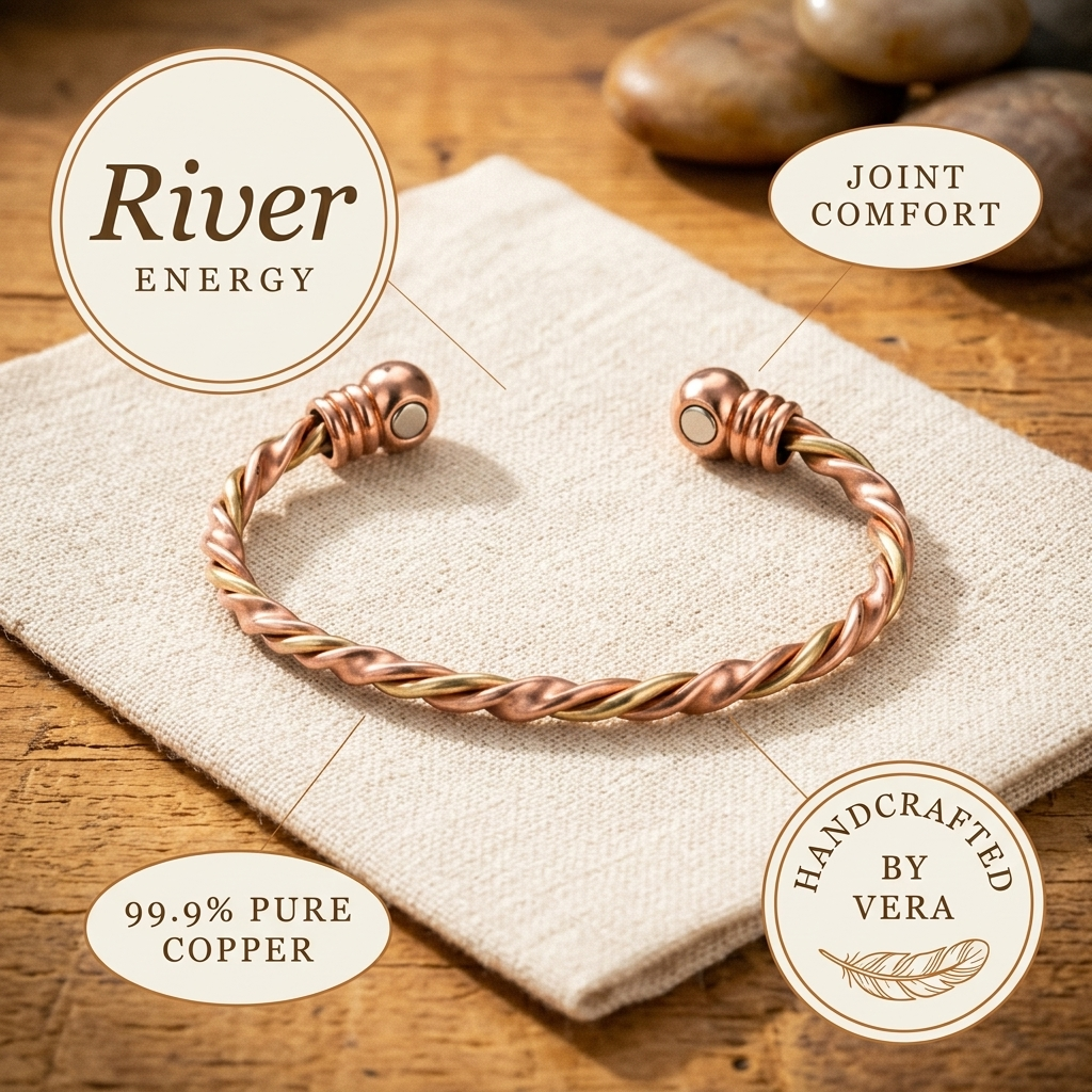 Rivieren Koper Armband