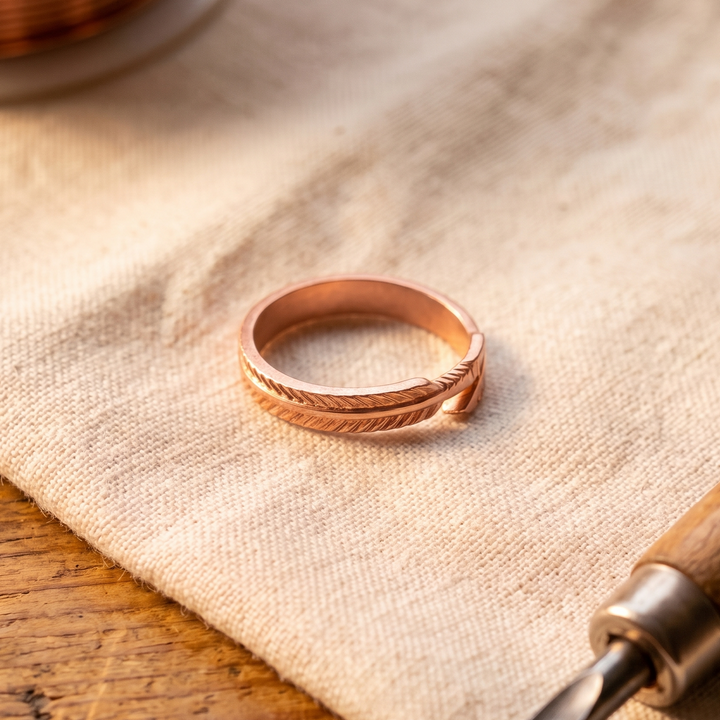 Root Koperen Ring