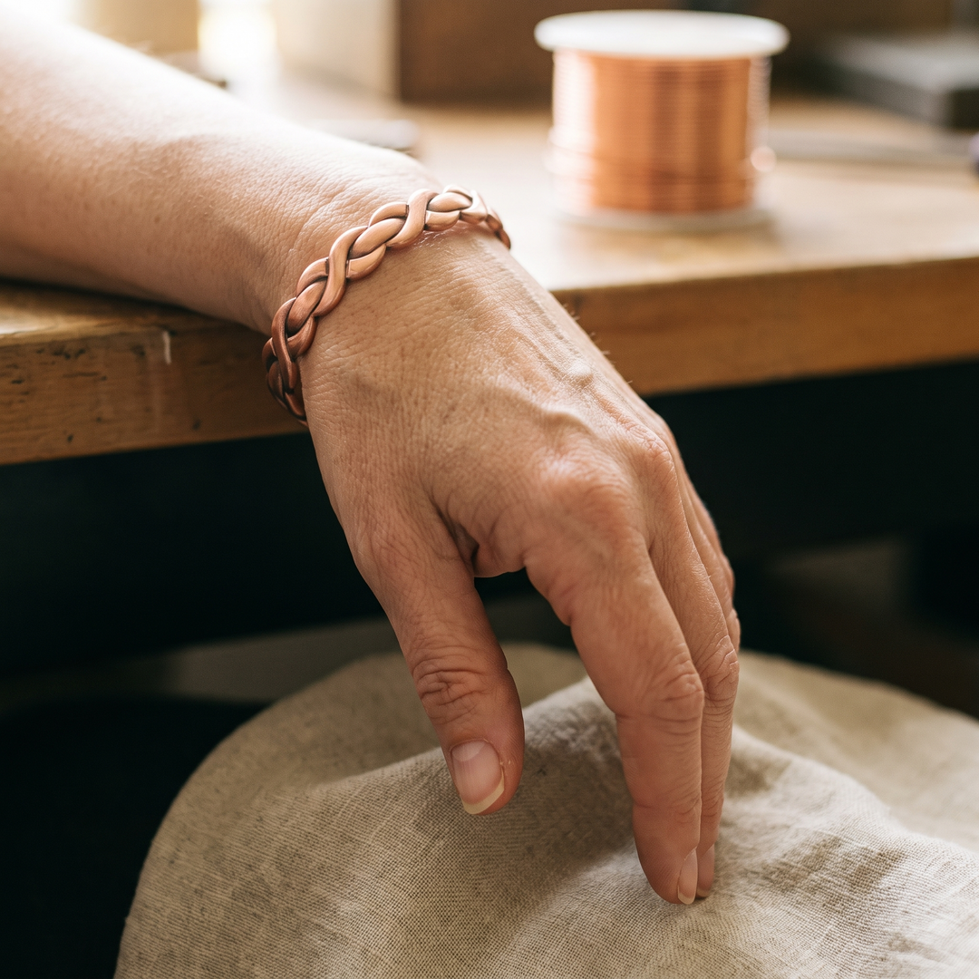 Loom Koper Armband