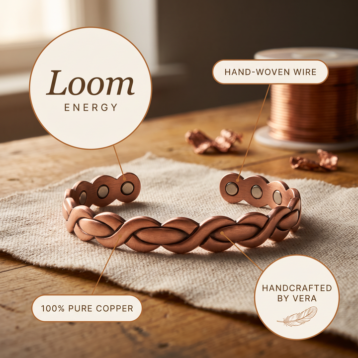 Loom Koper Armband
