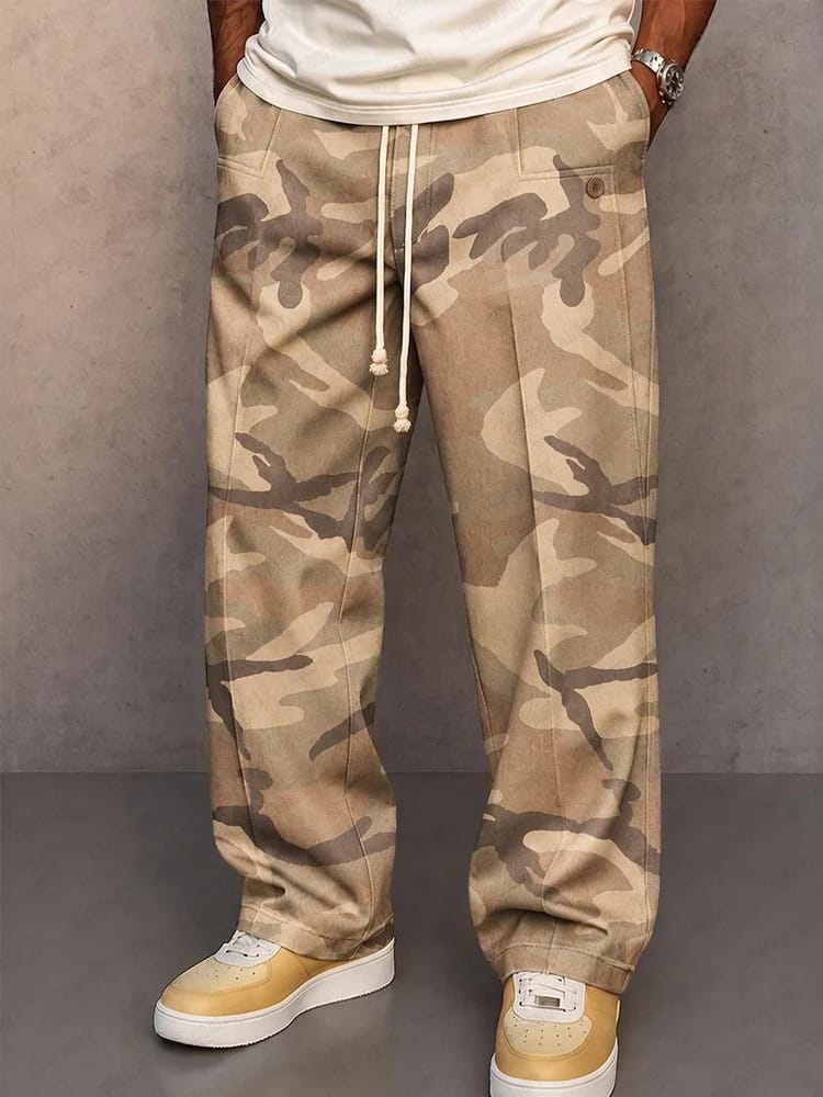 Raf | Comfortabele Camouflagebroek