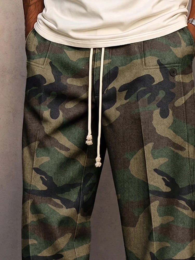 Raf | Comfortabele Camouflagebroek