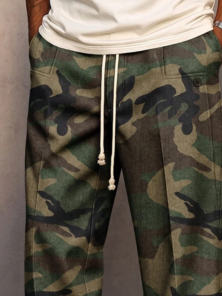 Raf | Comfortabele Camouflagebroek