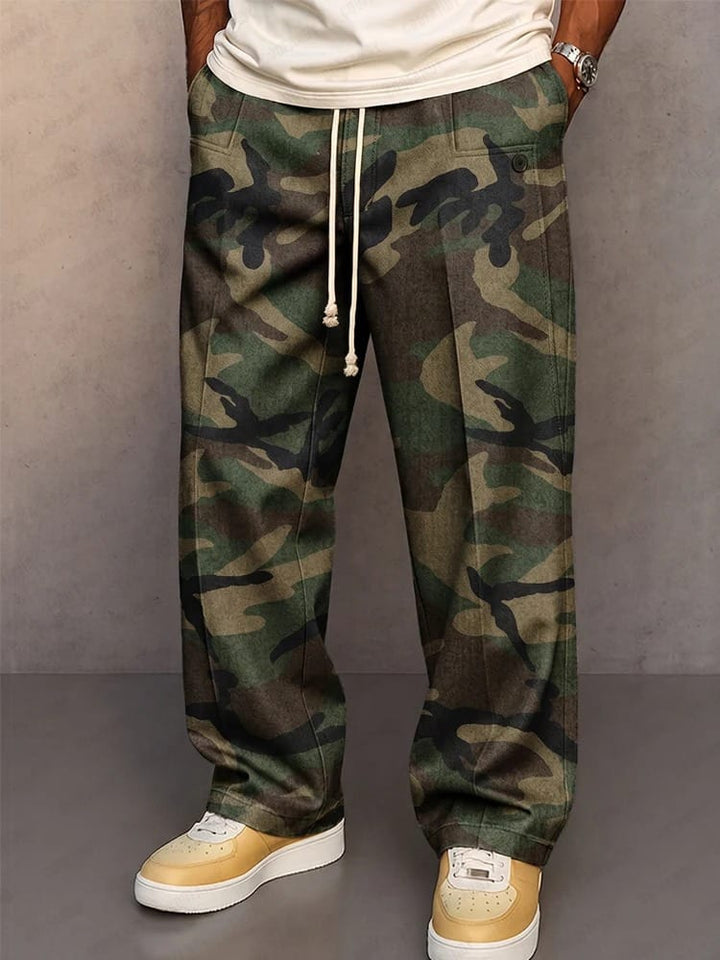 Raf | Comfortabele Camouflagebroek