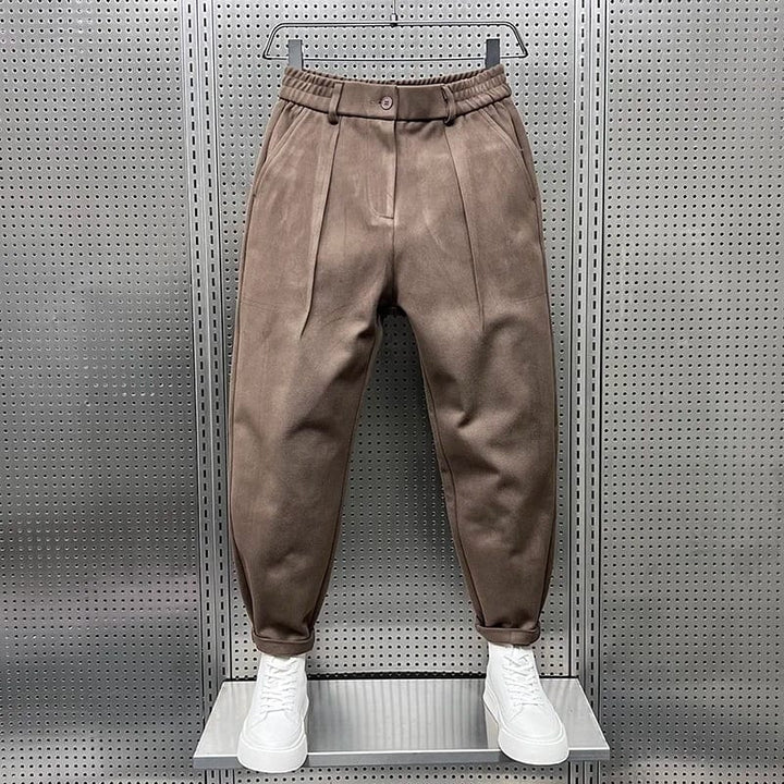 Tobin | Getailleerde Katoenen Broek
