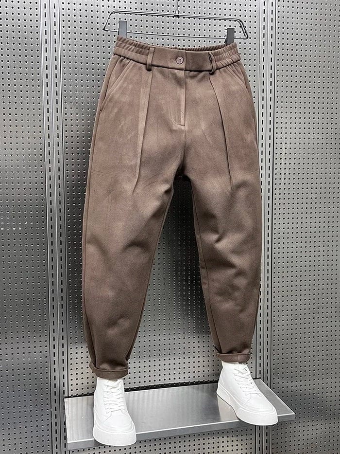Tobin | Getailleerde Katoenen Broek