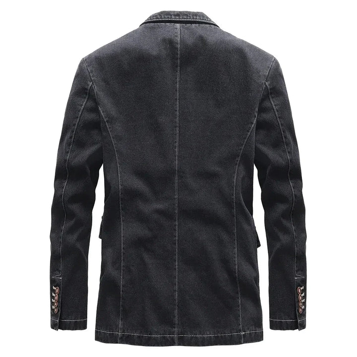 Nicolas | Verzorgde Denim Blazer